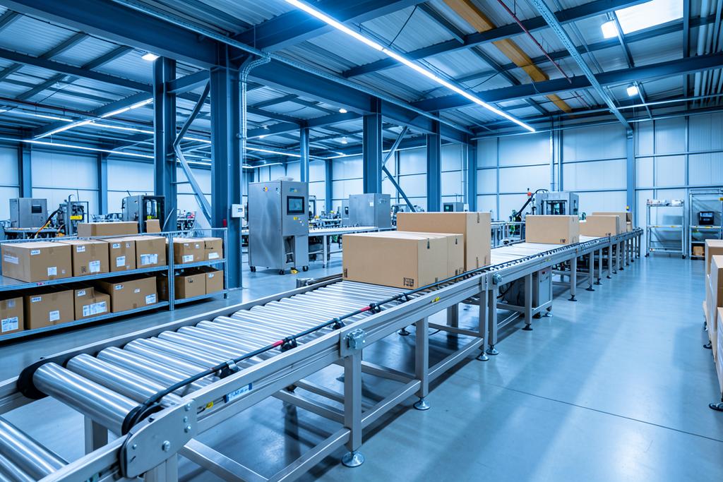 Modular Conveyor & Packing Line Material Handling Engineering project delivered by HAYAZ DIGITAL