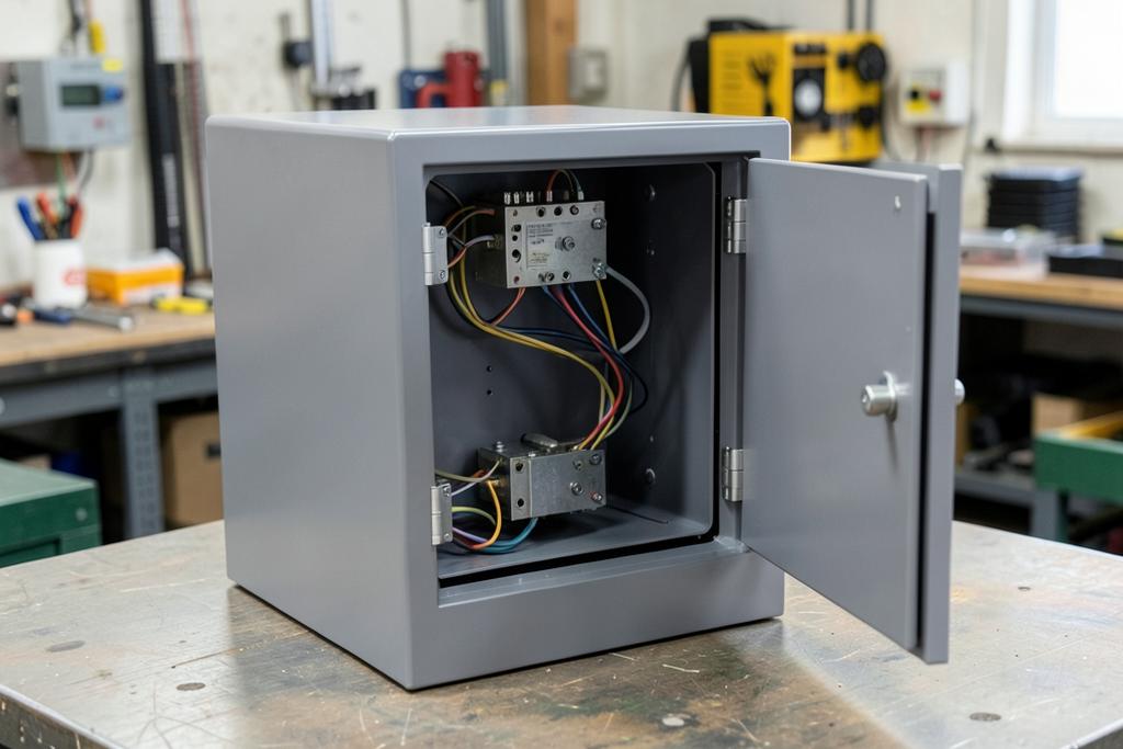Industrial Control Enclosure Sheet Metal & Fabrication project delivered by HAYAZ DIGITAL
